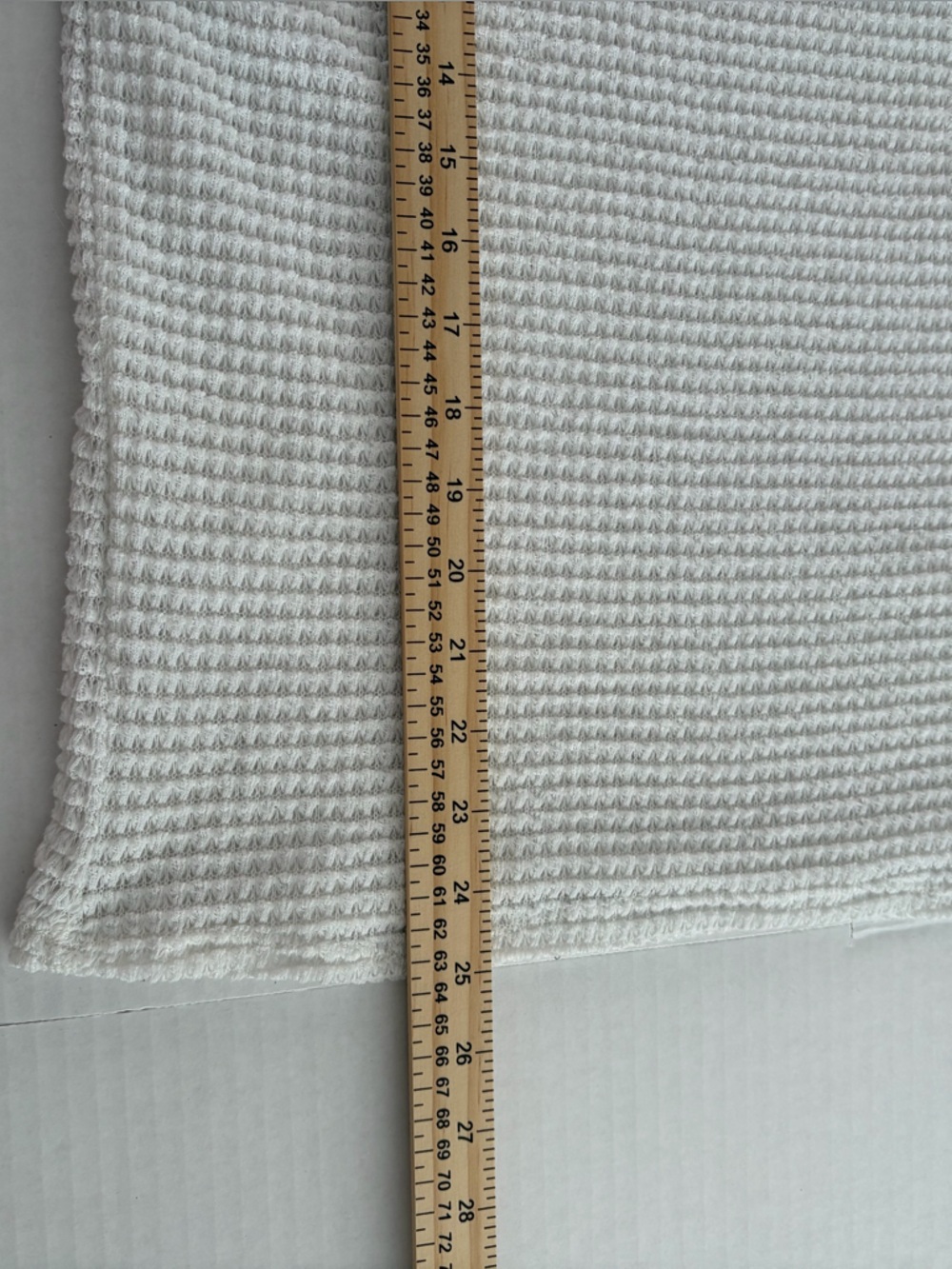 BiBi White Waffle Knit Pullover Oversized Boutique Textured Top - Picture 7 of 7